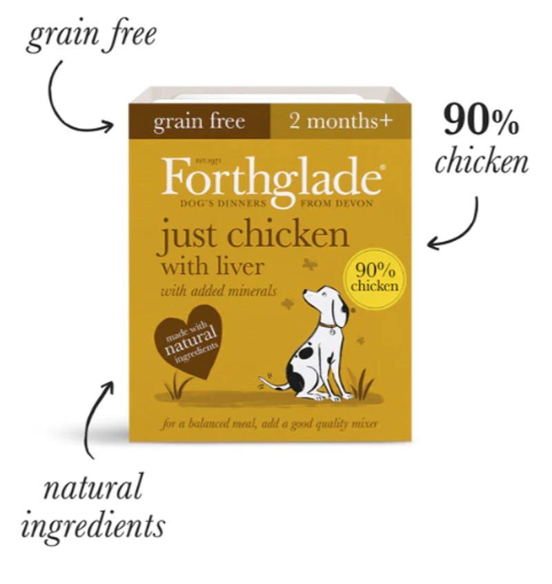 Forthglade Chicken and Liver 2 Months